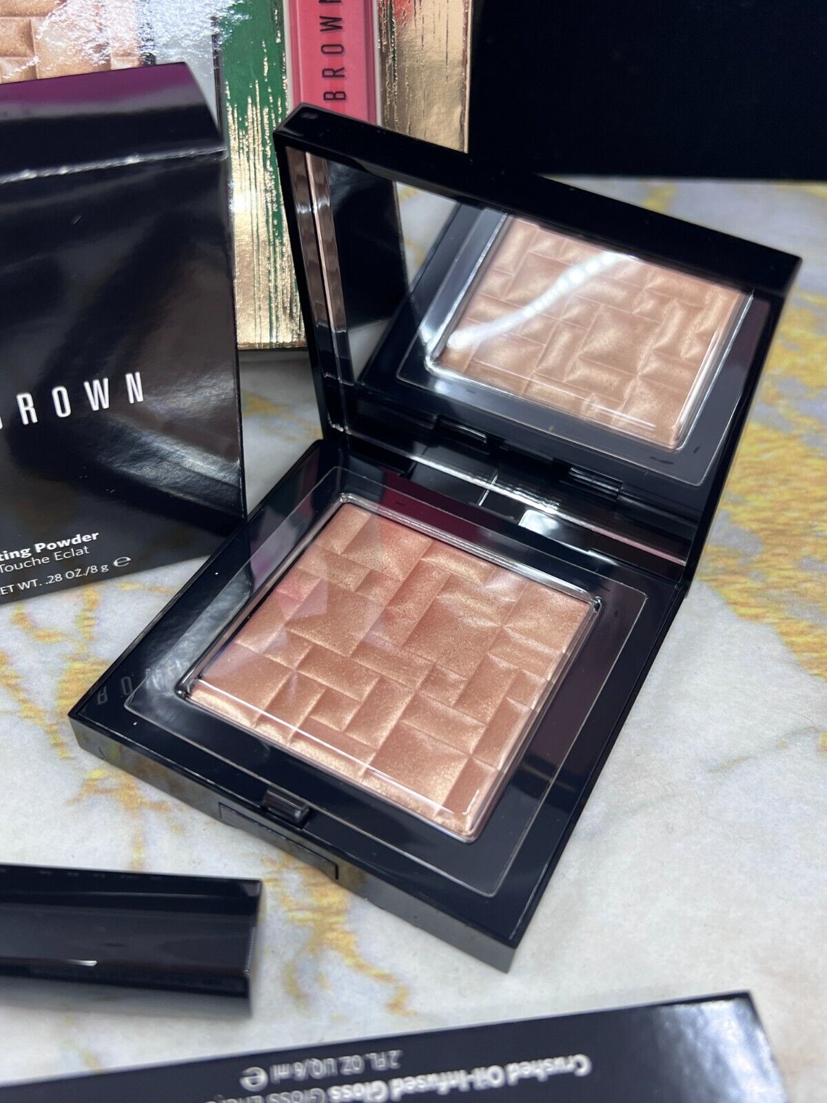 Bobbi Brown Highlight Nights Cheek And Lip Set-(NIB)