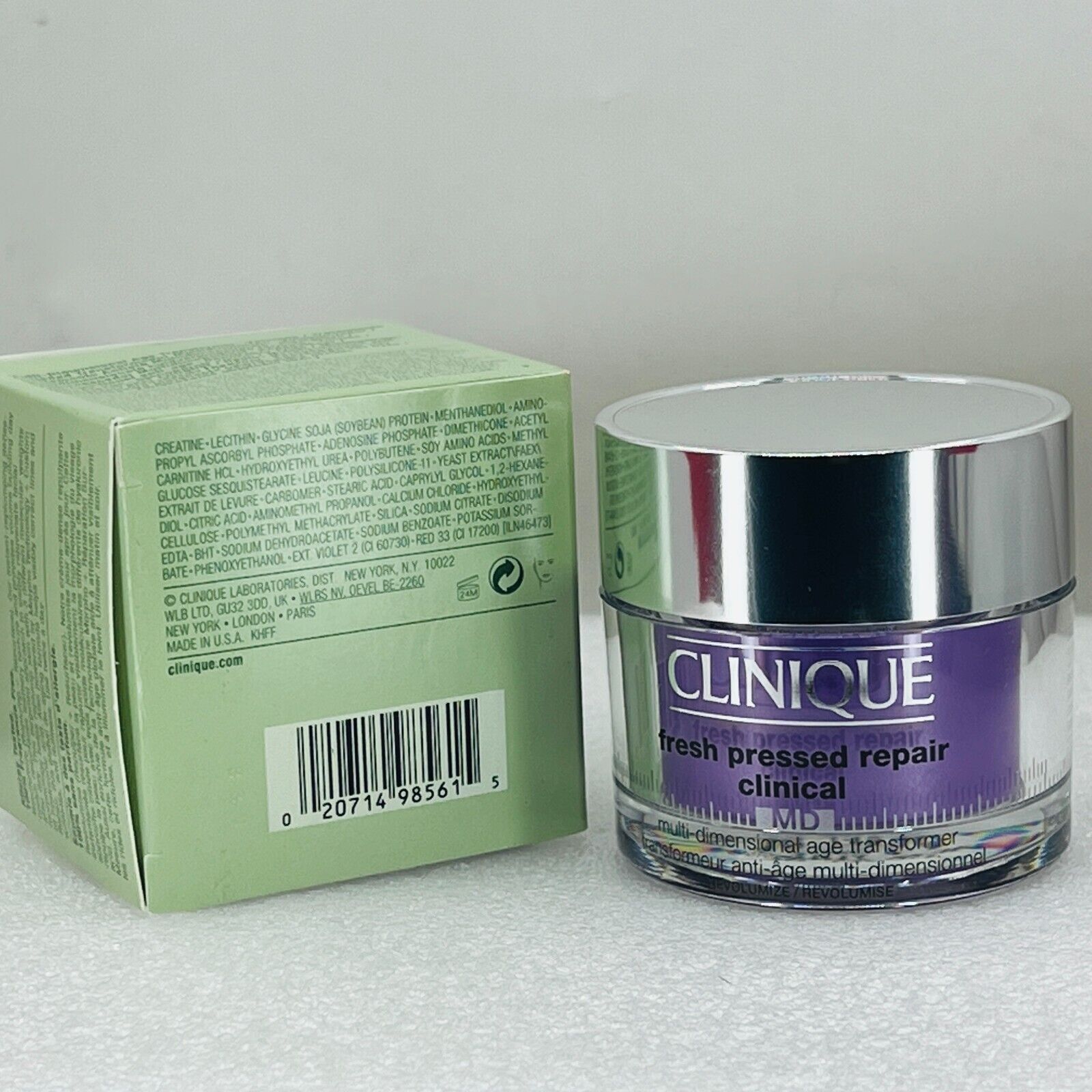 Clinique FRESH PRESSED REPAIR MD Multi-Dimensional Age - 1.7oz - NIB