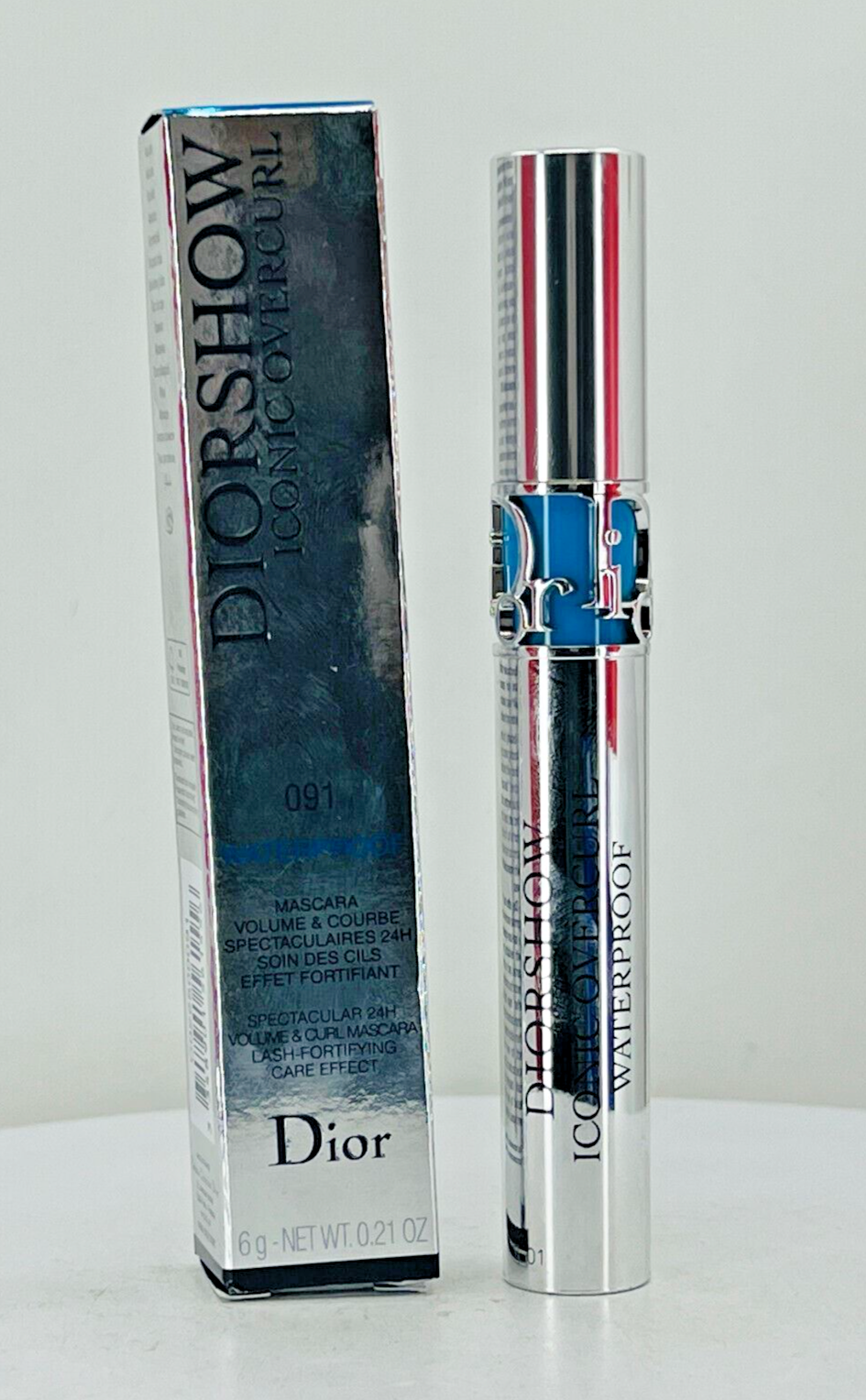 Dior Diorshow Iconic Overcurl Waterproof Volumizing Mascara #091 Black - 0.21 oz