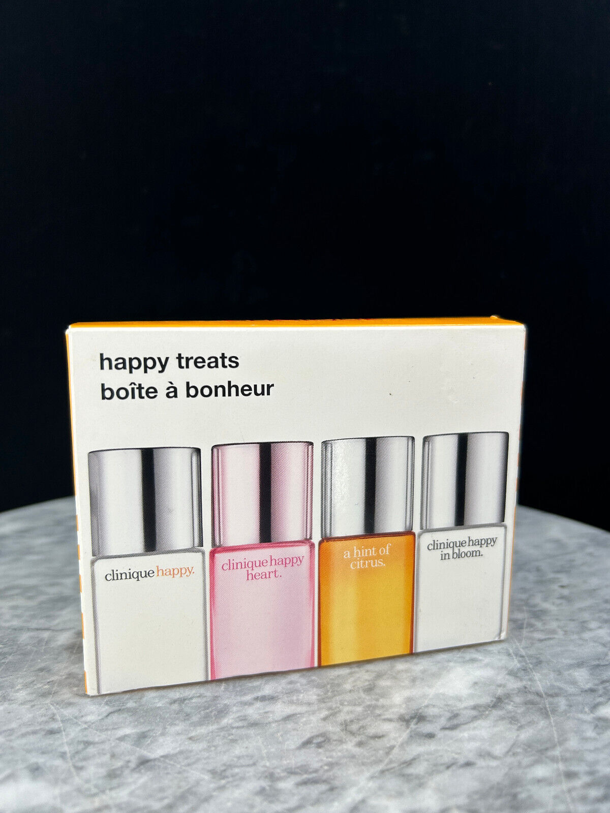 Clinique Happy Treats Heart In Bloom Hint Of Citrus 4pcs Parfum Gift Set