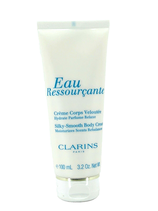 Clarins Eau Resourcante Silky-smooth Body Cream - 3.2oz/100mL  - NEW