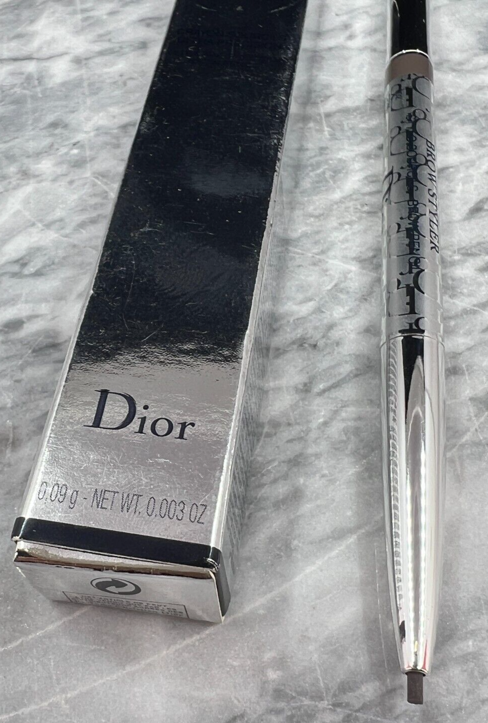 Diorshow Brow Styler Ultra Fine Brow Pencil-0.003oz -002 Dark Brown (NIB)