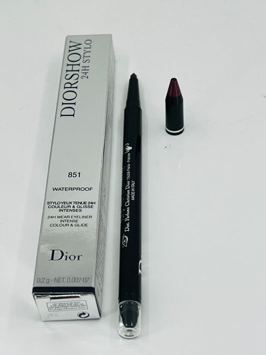 Christian Dior Diorshow 24H Stylo Waterproof Eyeliner 851 matte pink 0.2 g(NIB