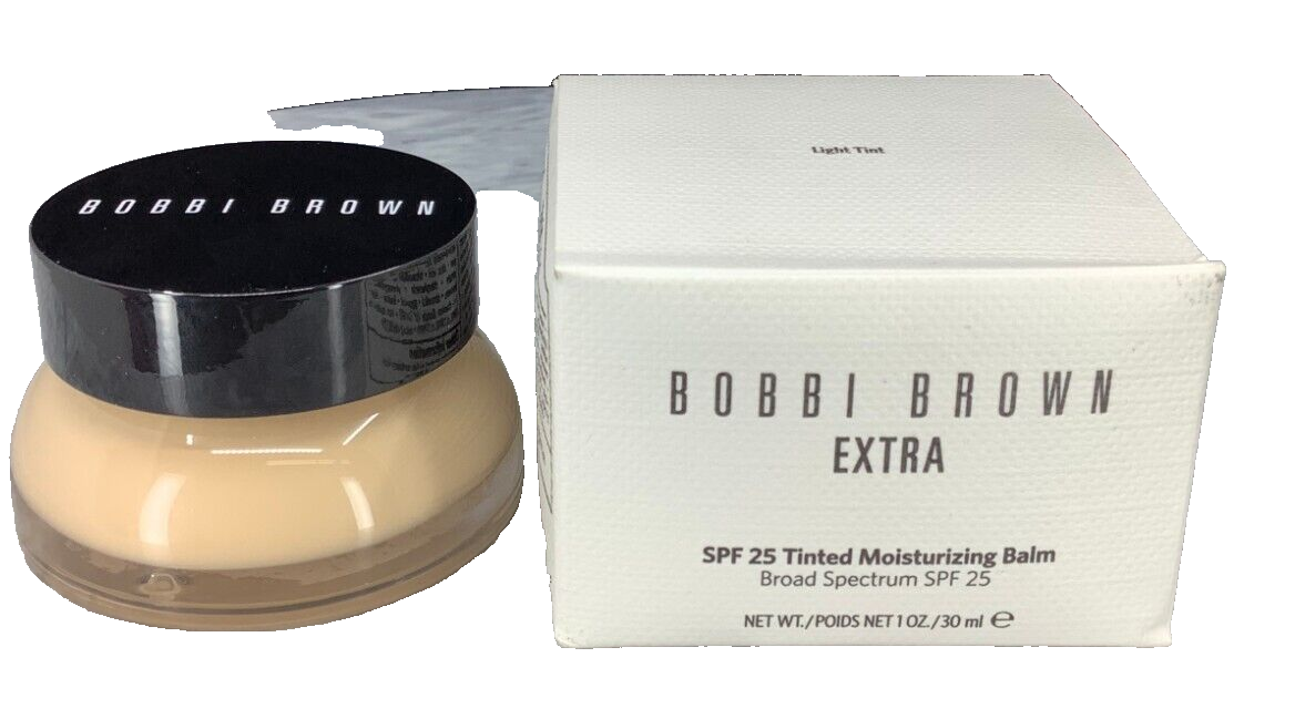 BOBBI BROWN EXTRA SPF TINTED MOISTURIZING BALM LIGHT TINT 1 OZ