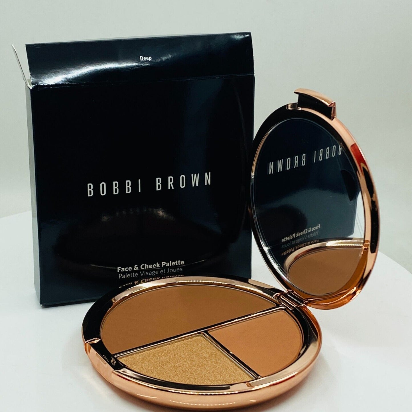 Bobbi Brown Face & Cheek Palette #DEEP - 0.27oz/7.9g - NIB