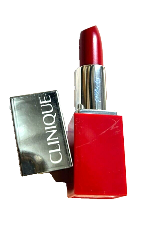 CLINIQUE Clinique Pop Lip Colour + Primer #08 Cherry Pop ~Travel Size - BOXLESS