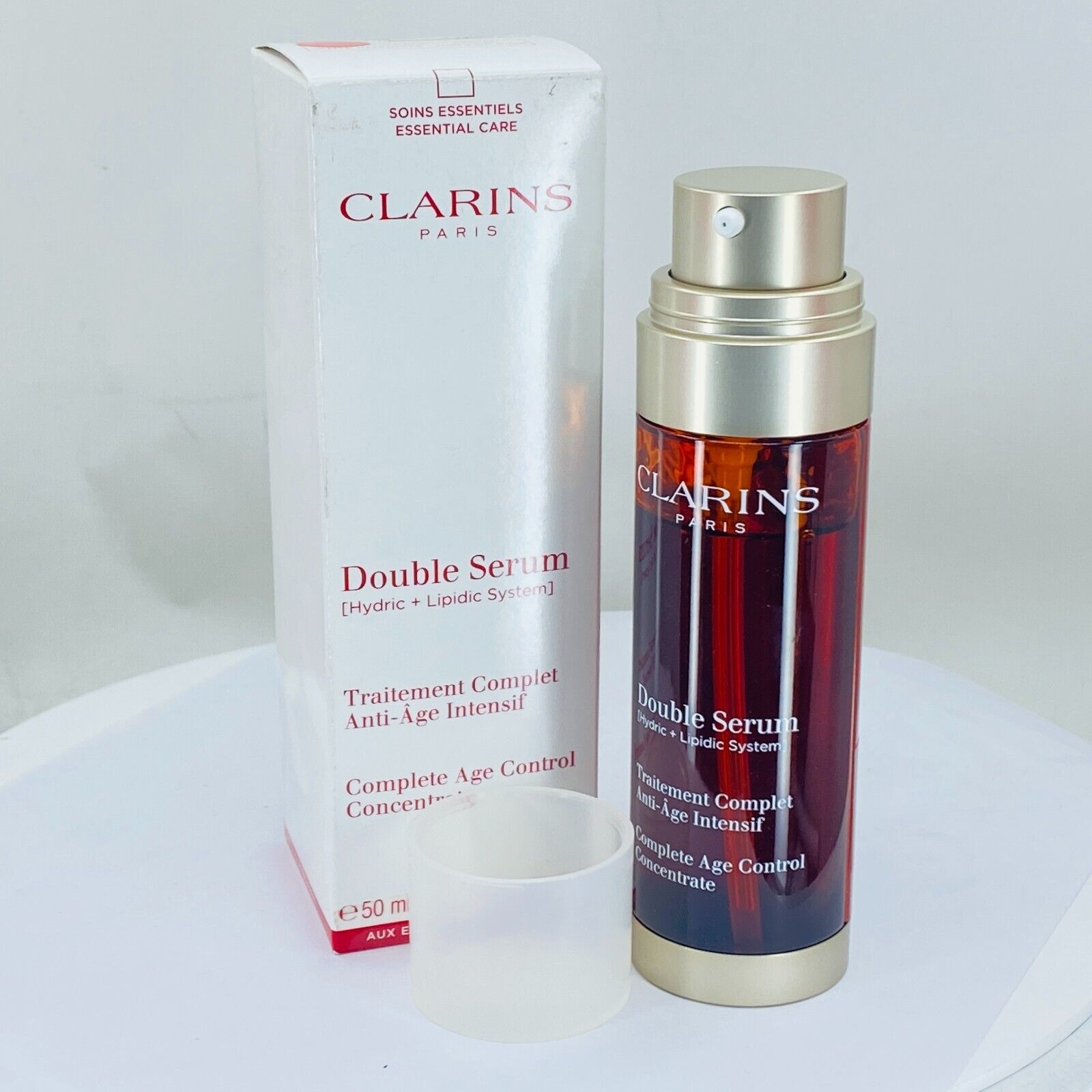 Clarins Double Serum Anti Age Control Concentrate -1.6oz~ Original Formula - NIB