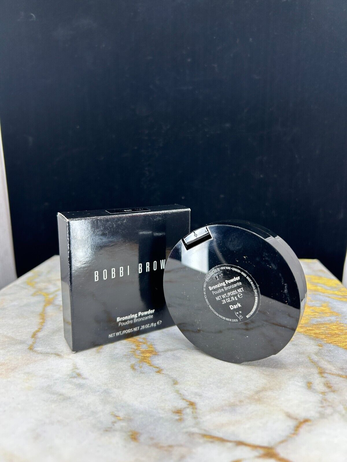 Bobbi Brown Bronzing Powder #Dark  - 0.28oz /8g -  NIB