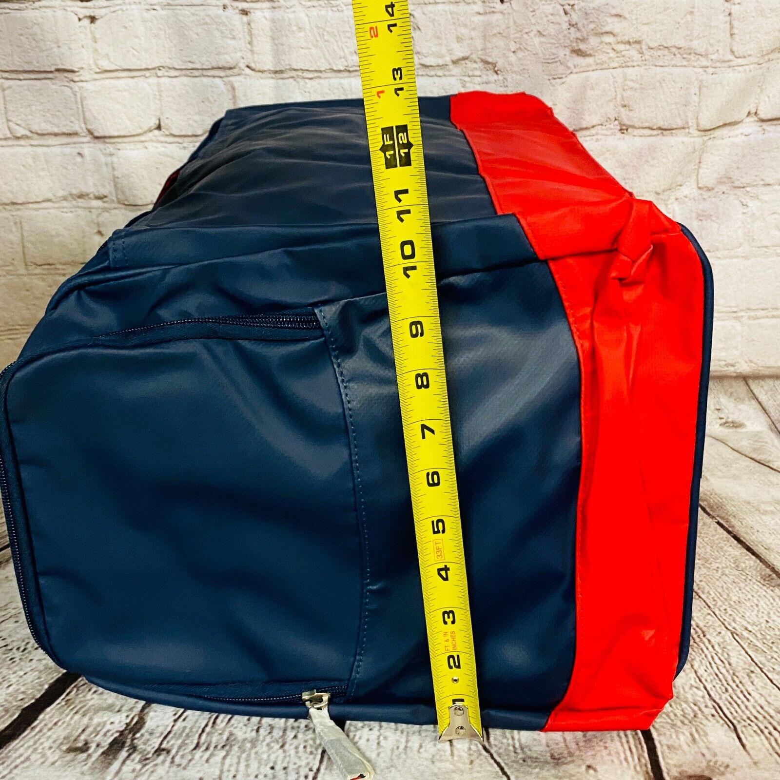 Vintage 90s Tommy Hilfiger Weekender Large Duffle Gym Travel Bag Flag - NEW