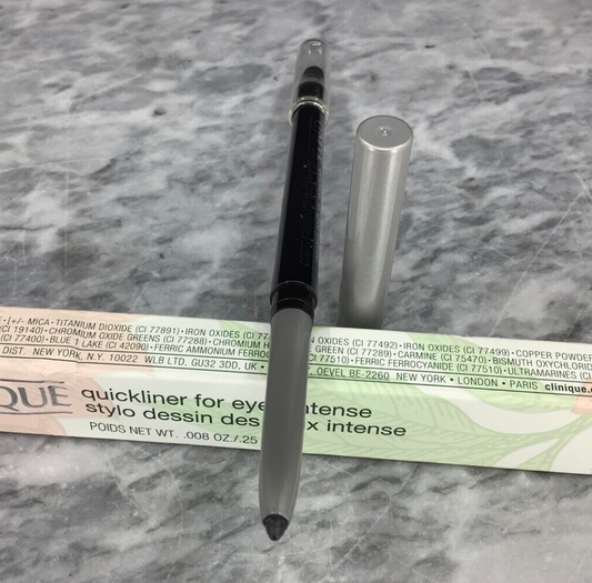 CLINIQUE QUICKLINER FOR EYES INTENSE #05 INTENSE CHARCOAL 0.008 OZ