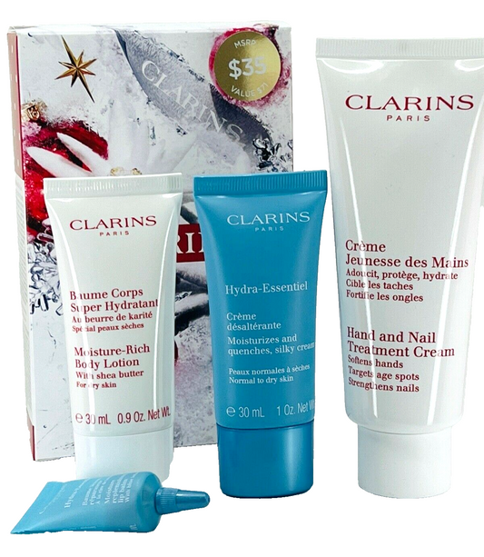 Clarins The Face+Body Edit 4pcs Set - NIB -SALE