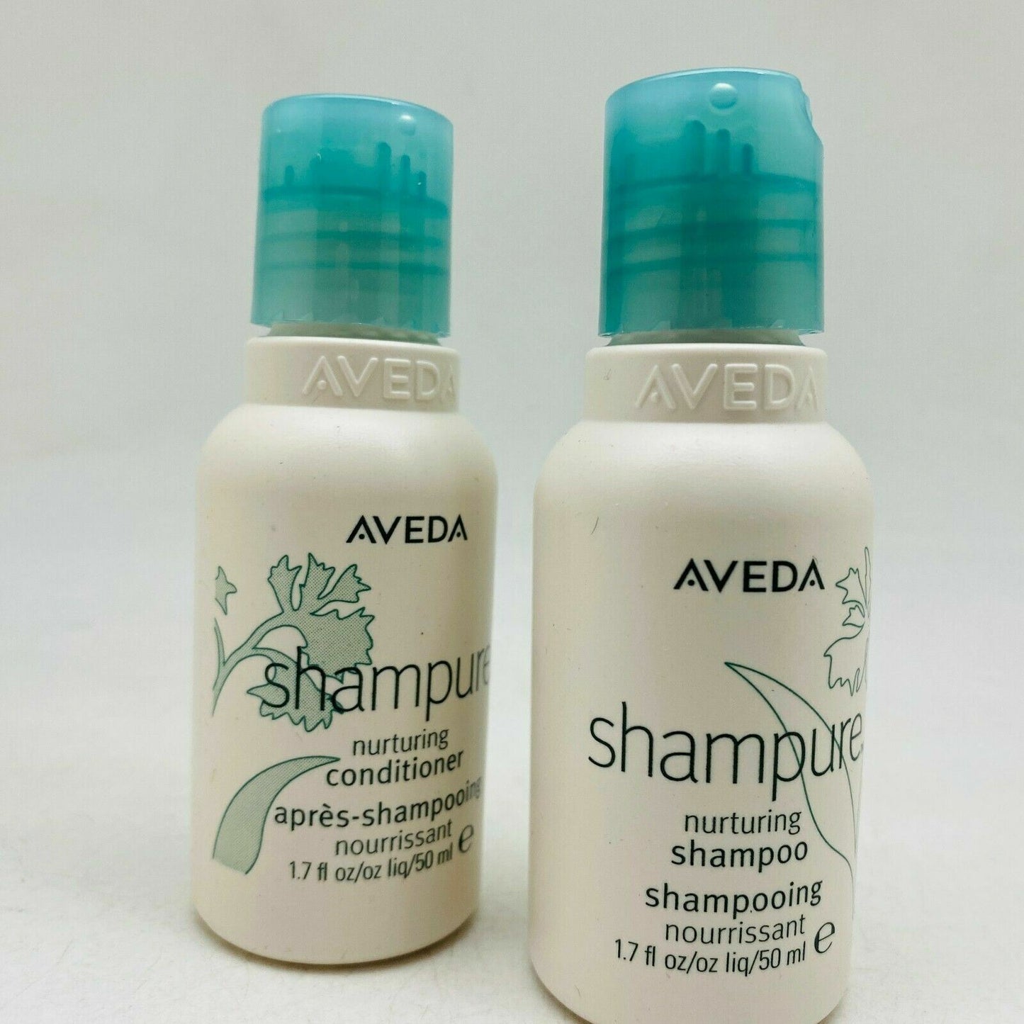 Aveda Shampure Nurturing Shampoo & Conditioner - 1.7oz  Each Travel Size - NEW