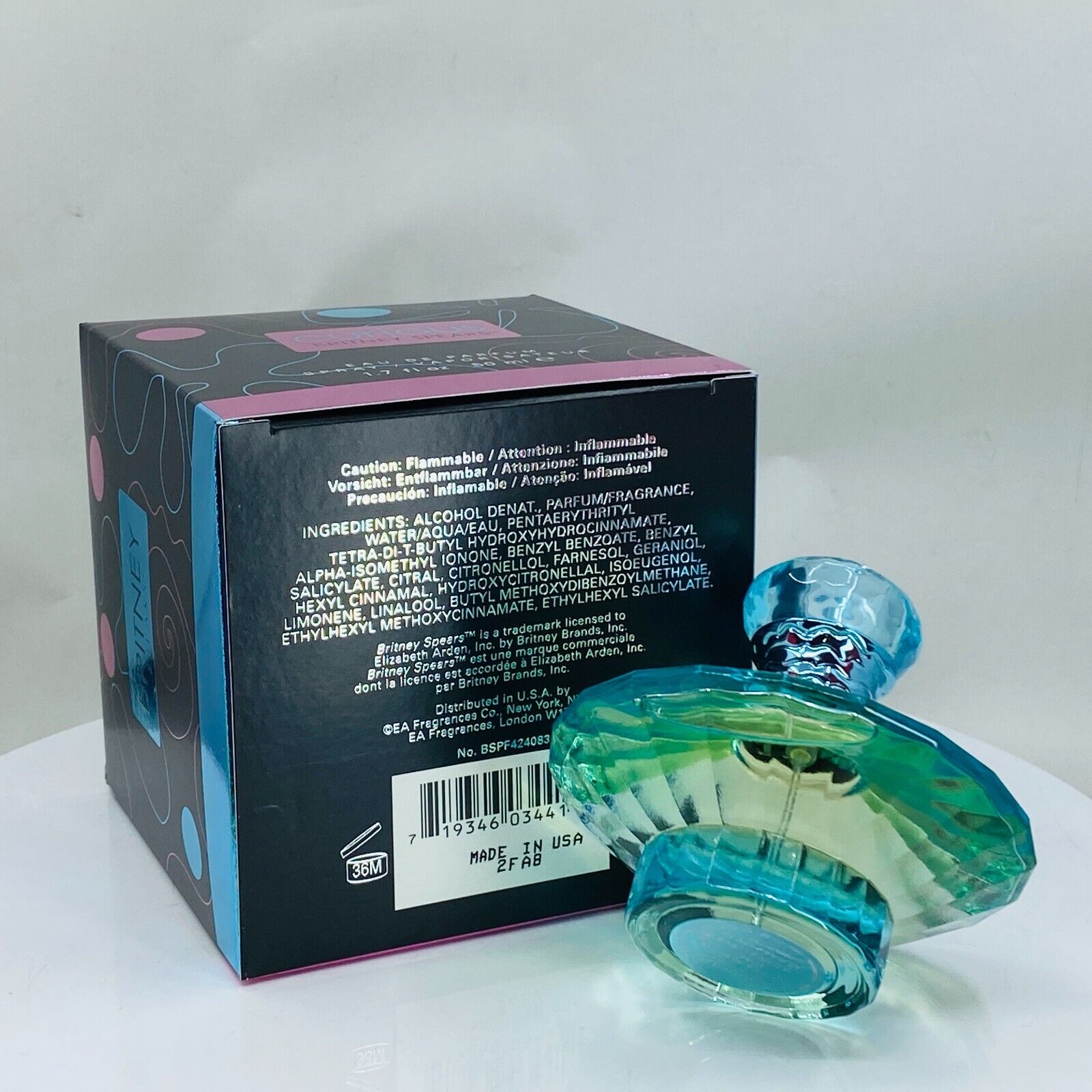 BRITNEY SPEARS Curious EDP Spray - 1.7oz/50mL  ~ Older Formulation- Rare SALE