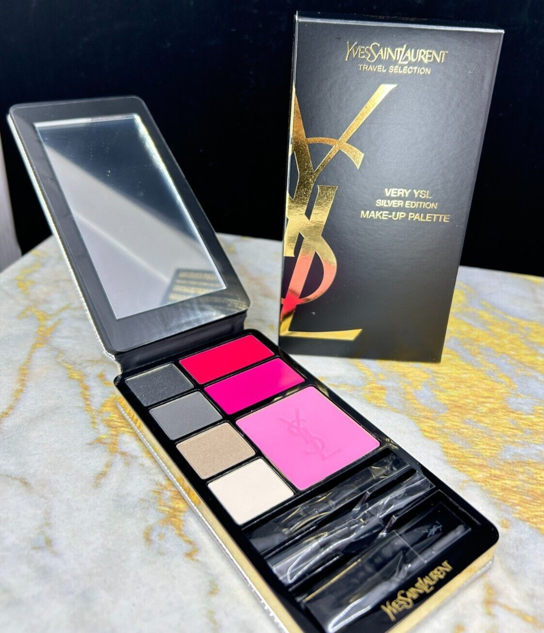 Yves Saint Laurent VeryYSL Silver Edition Make Up Palette - NIB