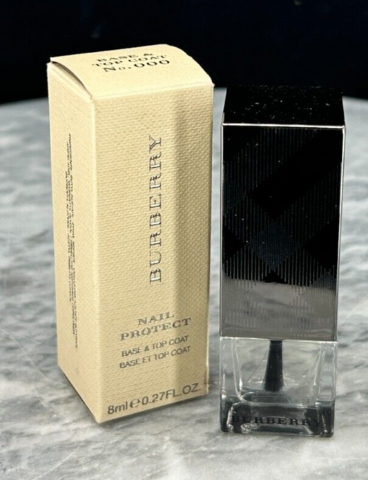 Burberry Nail protect base & top coat - 0.27fl oz #Base & Top coat No. 000 - NIB