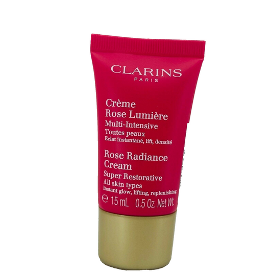 CLARINS Rose Radiance Cream Super Restorative - 15ml/ 0.5oz - BOXLESS