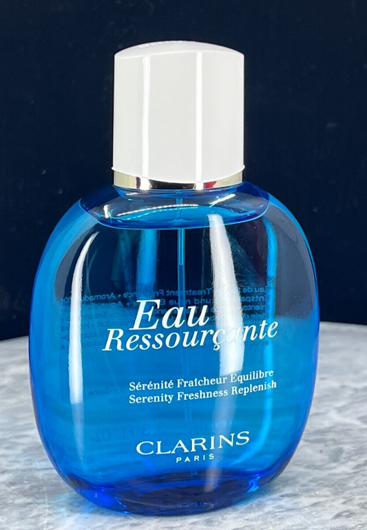 Clarins Paris Eau Resourcante Replenish  Serenity Freshness  -3.3fl.oz (New)