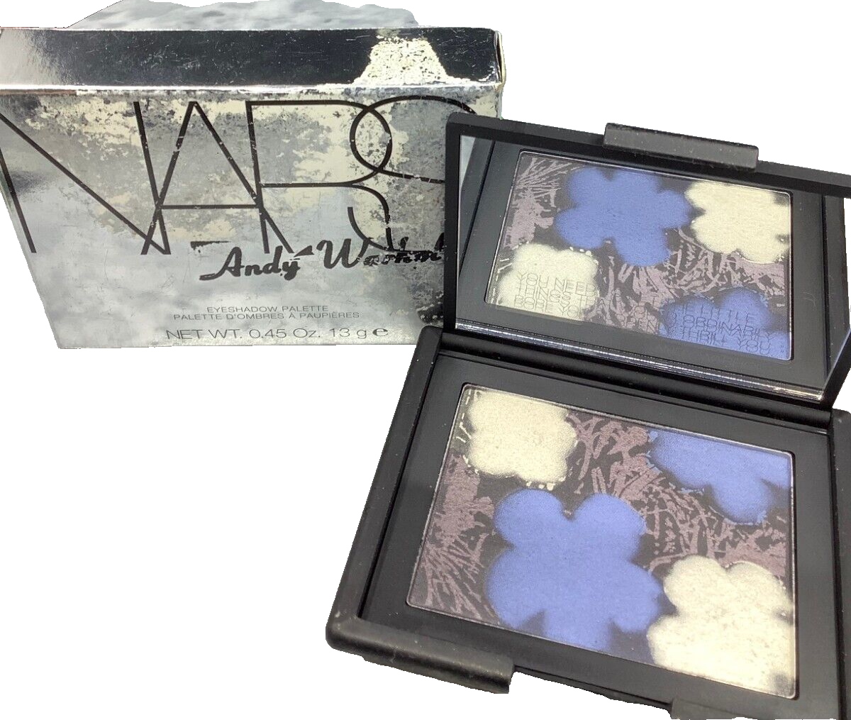 NARS ANDY WARHOL EYESHADOW PALETTE FLOWERS 2 9980 ~ 0.45 OZ CHECK DESCRIPTION.