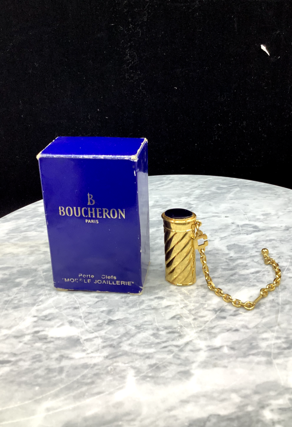 B BOUCHERON PORTE-CLEF "MODELE JOAILLERIE" KEY RING