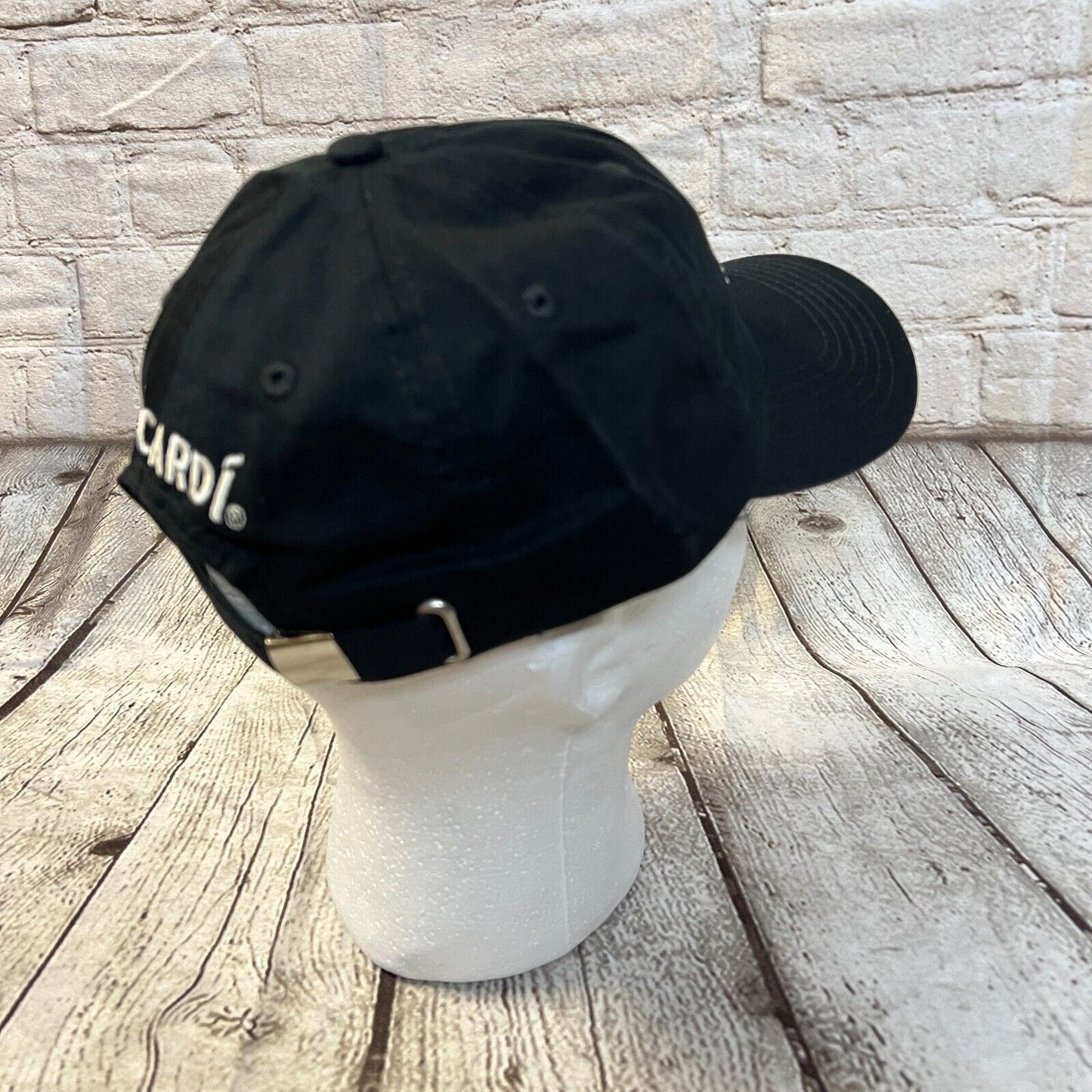 Bacardi Spice Things Up Adjustable Strap Black Cap-(New)