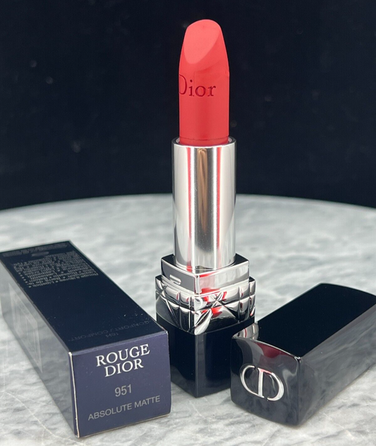 Dior Rouge Couture Colour Lipstick #951 Absolute Matte -0.12oz (NIB)