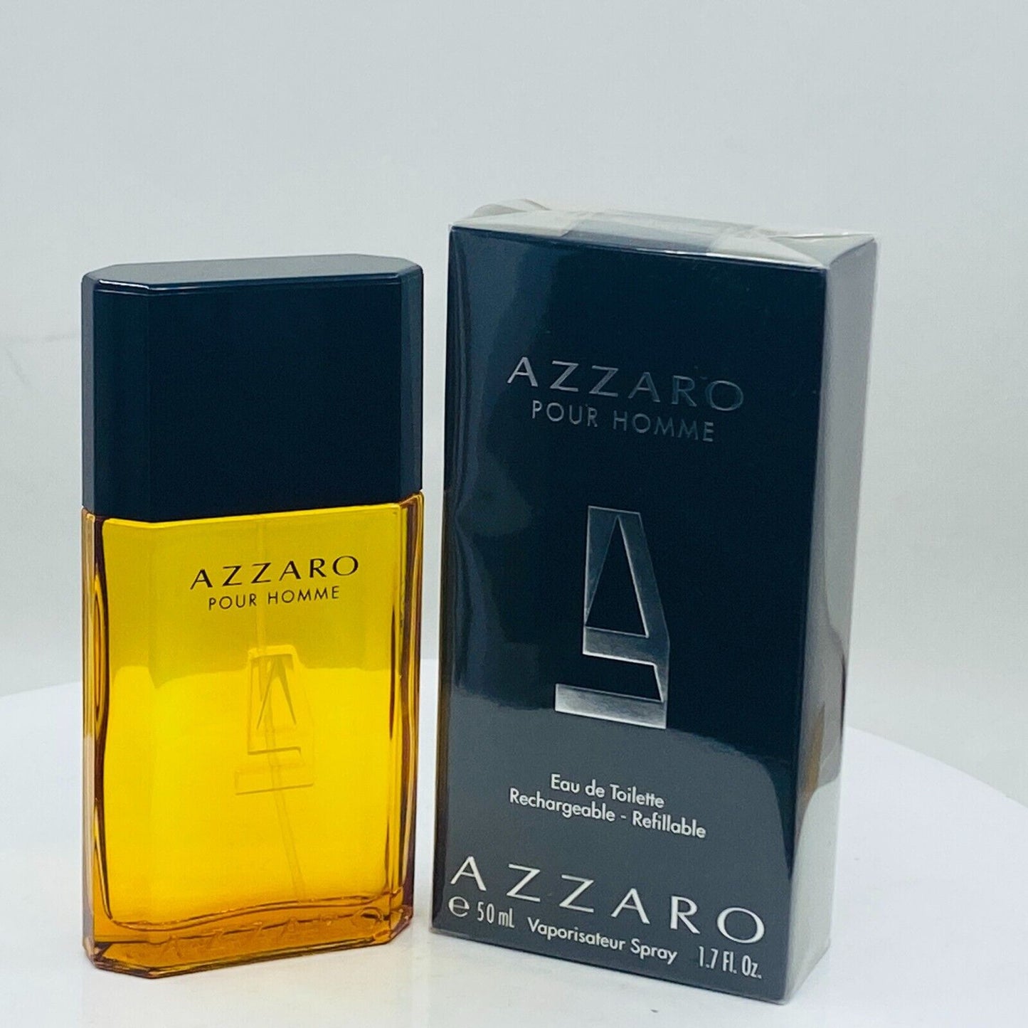 Azzaro Pour Homme Eau De Toilette Refillable - 1.7oz - NIB