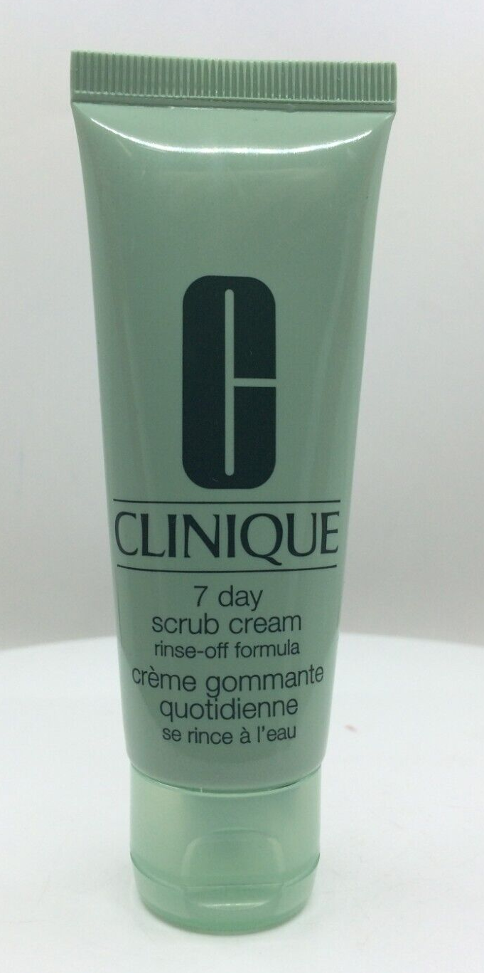 CLINIQUE 7 Day Scrub Cream Rinse-Off Formula 1.7 oz/50 ml (NWOB)