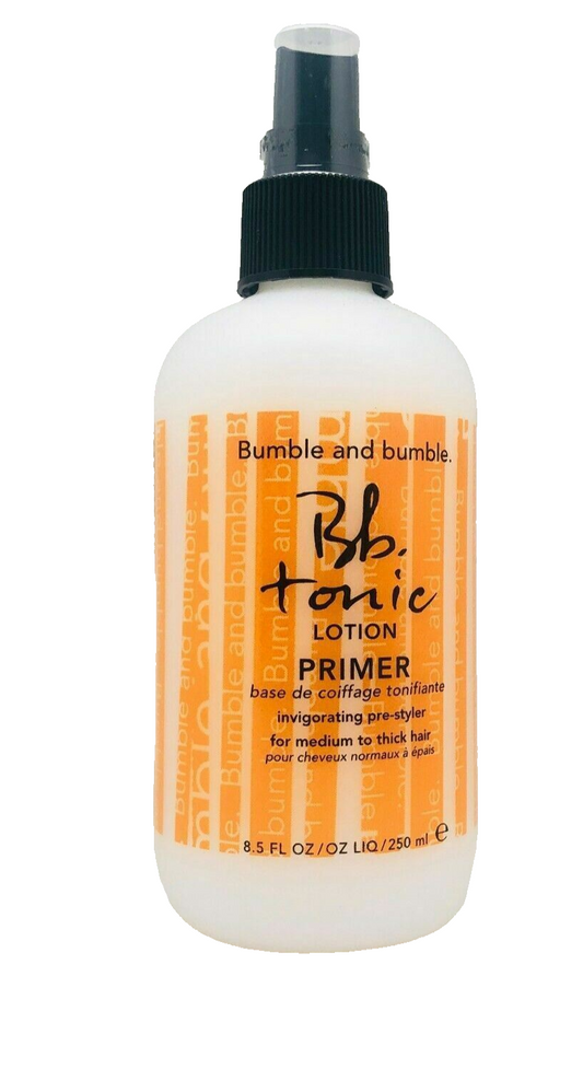 Bumble and Bumble Bb Tonic Lotion Primer for Med. to Thick Hair~8.5 oz, BOXLESS