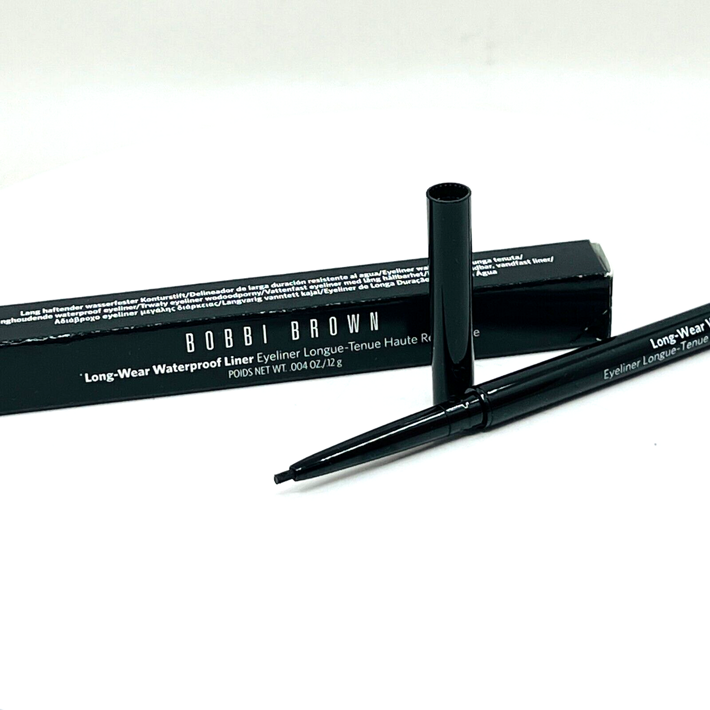 BOBBI BROWN Long Wear Waterproof Liner Eyeliner - 12g Color #Blackout - NIB