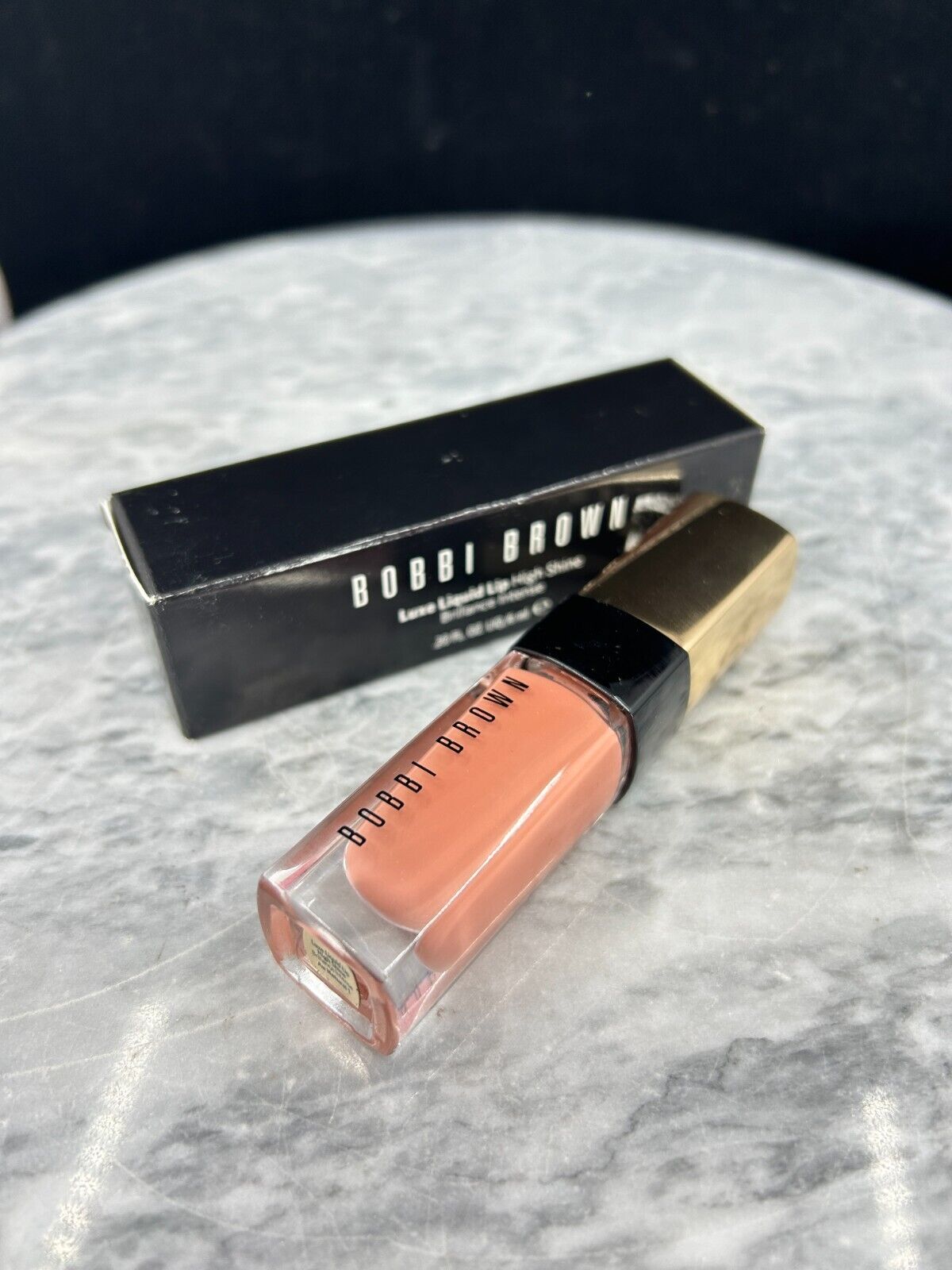 Bobbi Brown Luxe Liquid Lip High Shine #1 Au Natural - 0.20oz - NIB