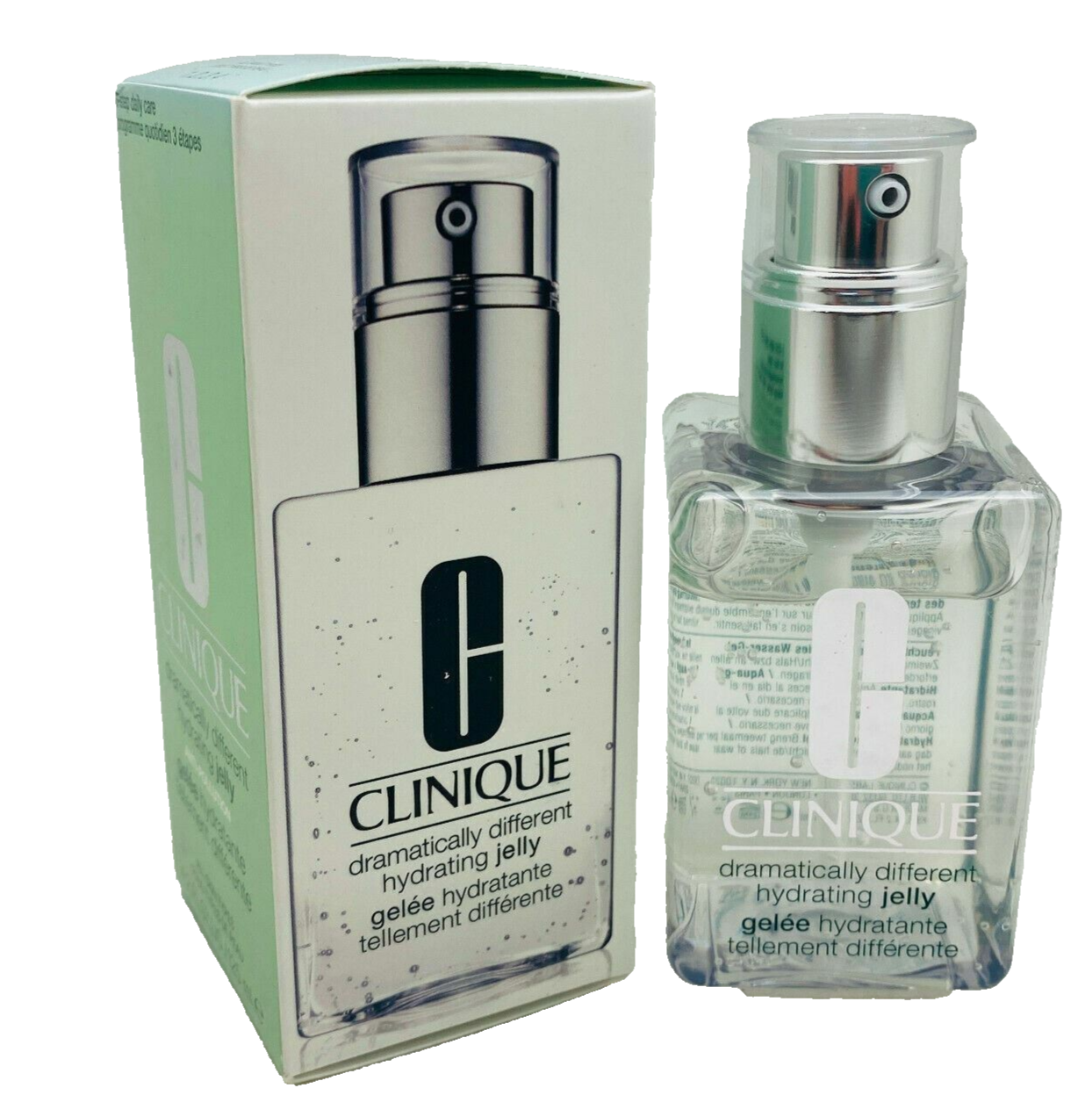 Clinique Dramatically Different Hydrating Jelly with Pump - 4.2oz/ 125 ml - NIB