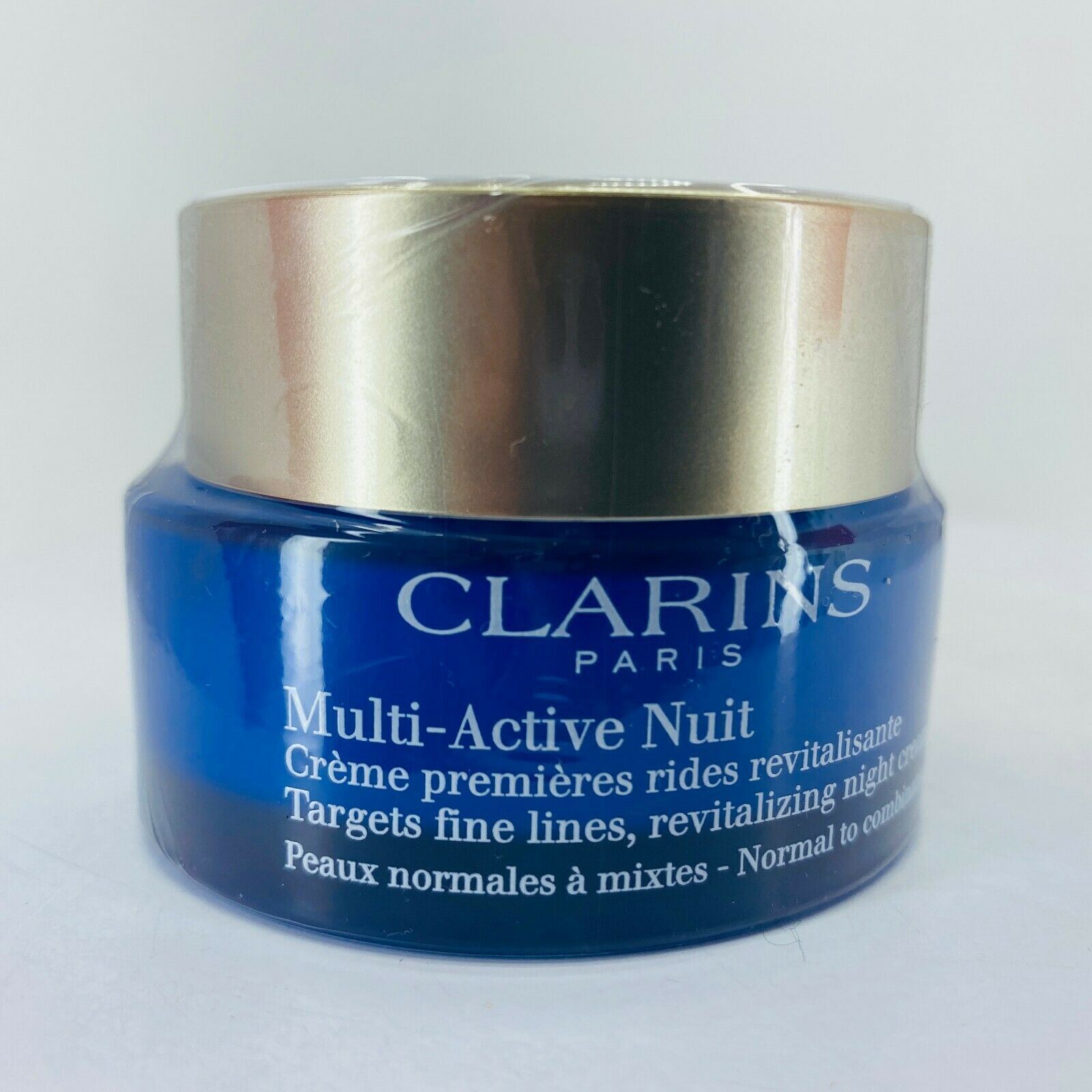 Clarins Multi Active Night Nuit Cream Normal Combination Skin -1.7oz - BOXLESS