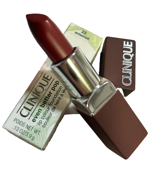 Clinique Even Better Pop Lip Colour Foundation - 0.13oz/3.9g #23 Entwined - NIB