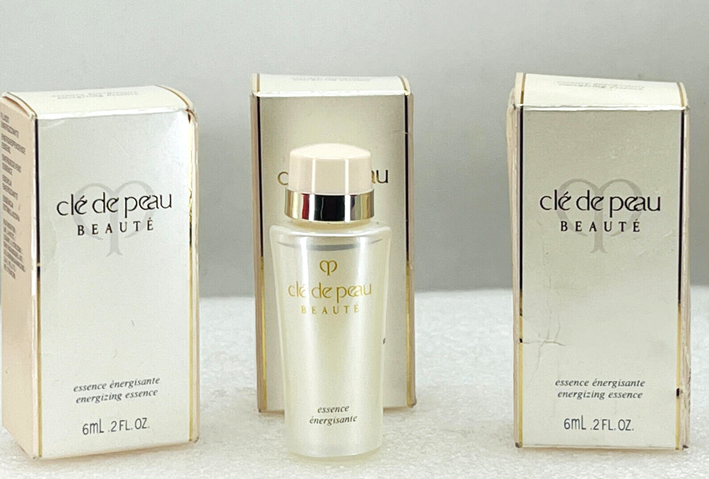 CLE DE PEAU BEAUTE Energizing Essence Trial Size 6 mL(LOT OF 3)- NIB