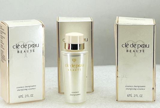 CLE DE PEAU BEAUTE Energizing Essence Trial Size 6 mL(LOT OF 3)- NIB