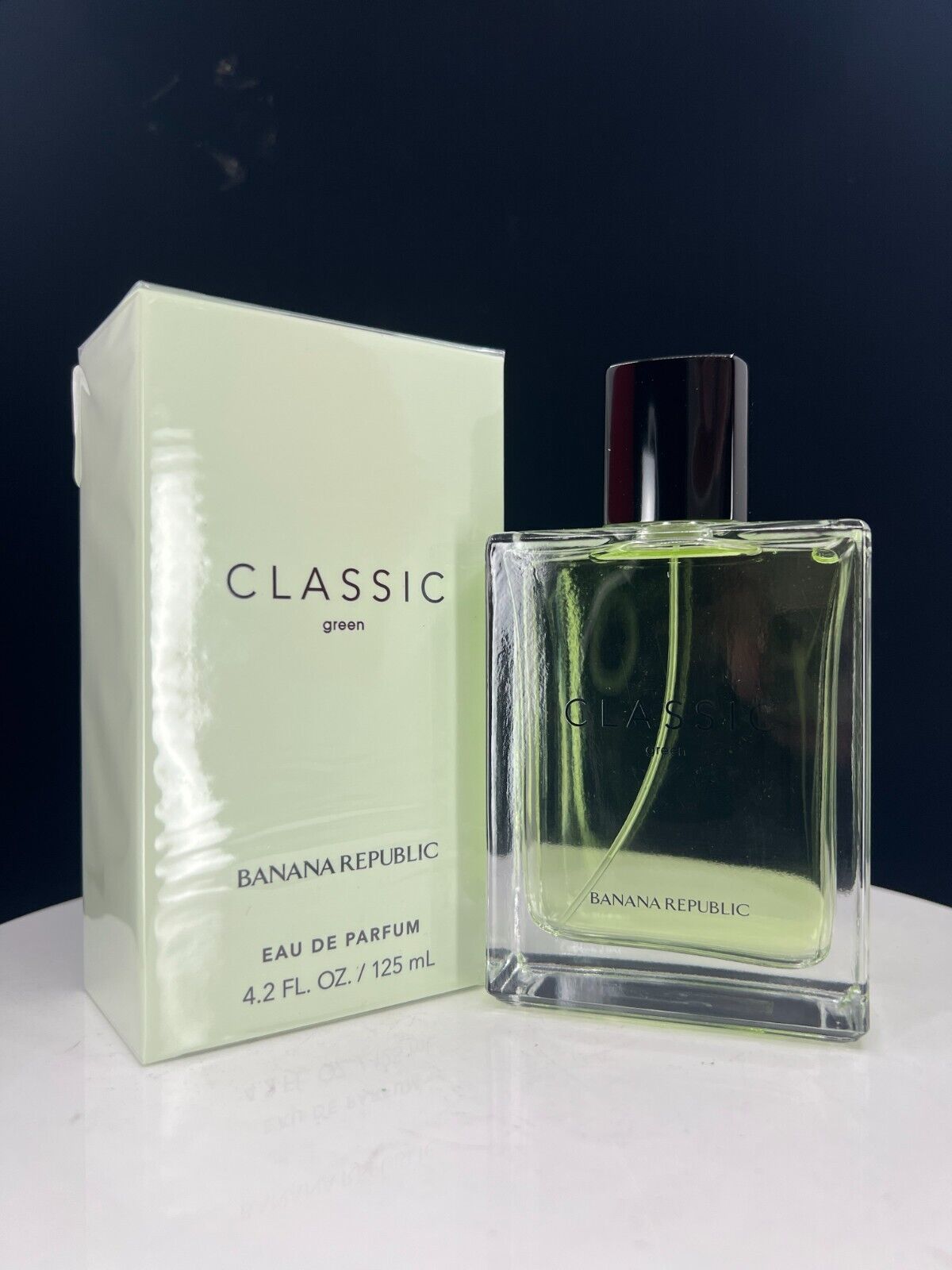 BANANA REPUBLIC CLASSIC GREEN  MEN EAU DE PARFUM SPRAY - 4.2fl oz/125mL  - NIB