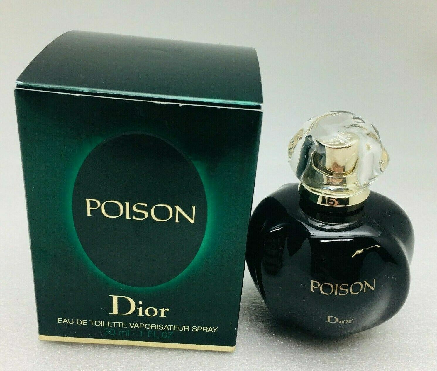  DIOR Poison Women's Eau de Toilette - 1oz/30ml Rare Classic Packaging - NIB