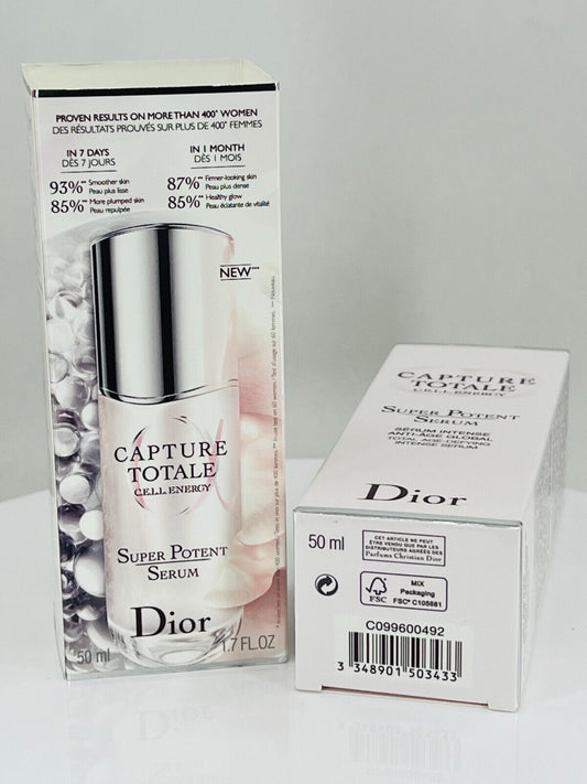 Dior Capture  Cell Energy Super Potent Age Defying Intense Serum - 1.7oz - NIB