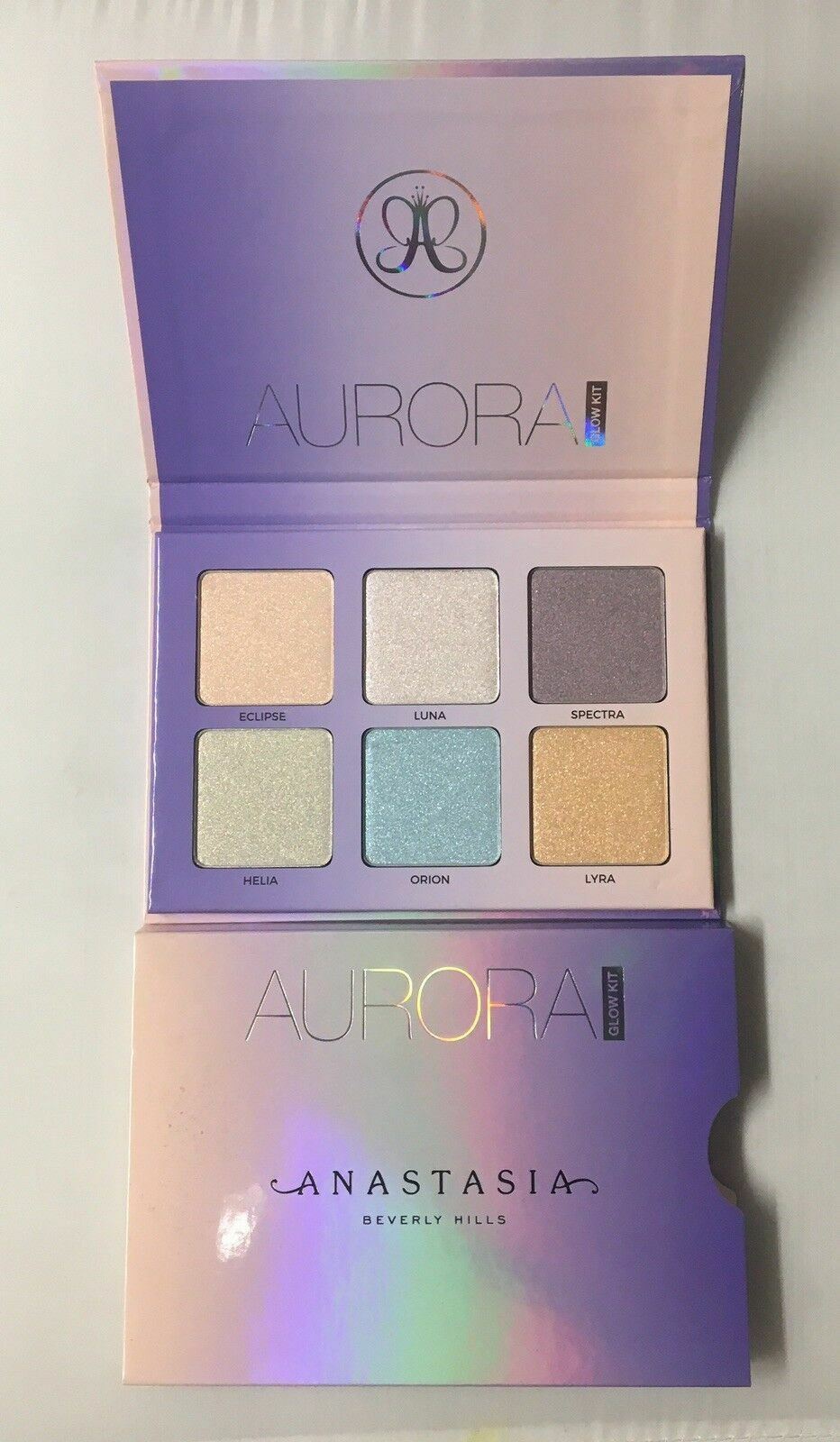 ANASTASIA BEVERLY HILLS Aurora Glow Kit ~ 4.2g/0.15oz (x6) ~ NEW IN BOX