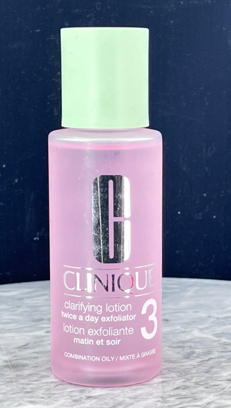 Clinique Clarifying Lotion Exfoliator 3 Combination Oily-3.4oz (New)