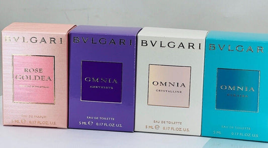 Bvlgari Mini Perfume & Edt -Pick Any -0.17oz(NIB)