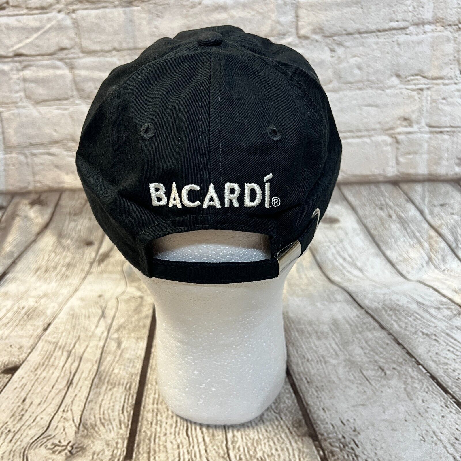 Bacardi Spice Things Up Adjustable Strap Black Cap-(New)