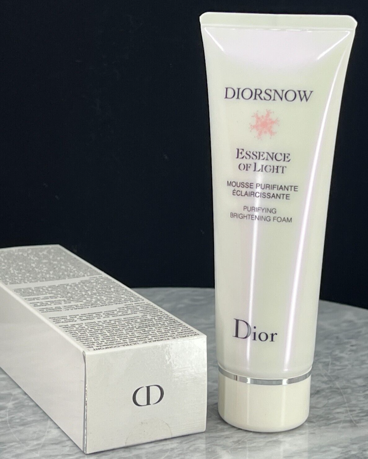 Diorsnow essence of light purifying brightening foam face cleanser - 3.8oz - NIB