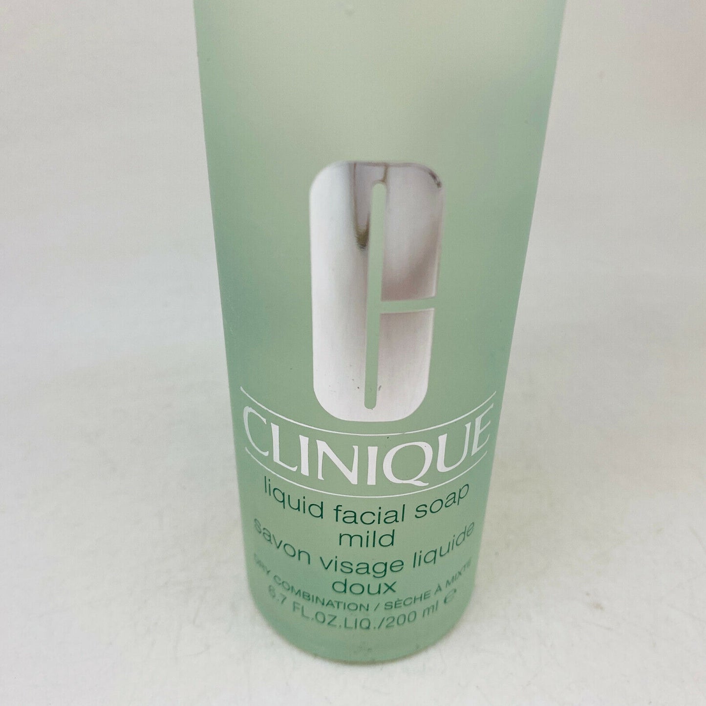 CLINIQUE  Liquid Facial Soap DRY Combination -  6.7oz/200ml - NEW