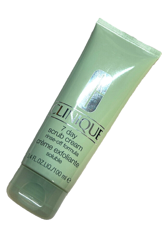 CLINIQUE 7 Day Scrub Cream Rinse-Off Formula - 3.4oz/100ml  - BOXLESS