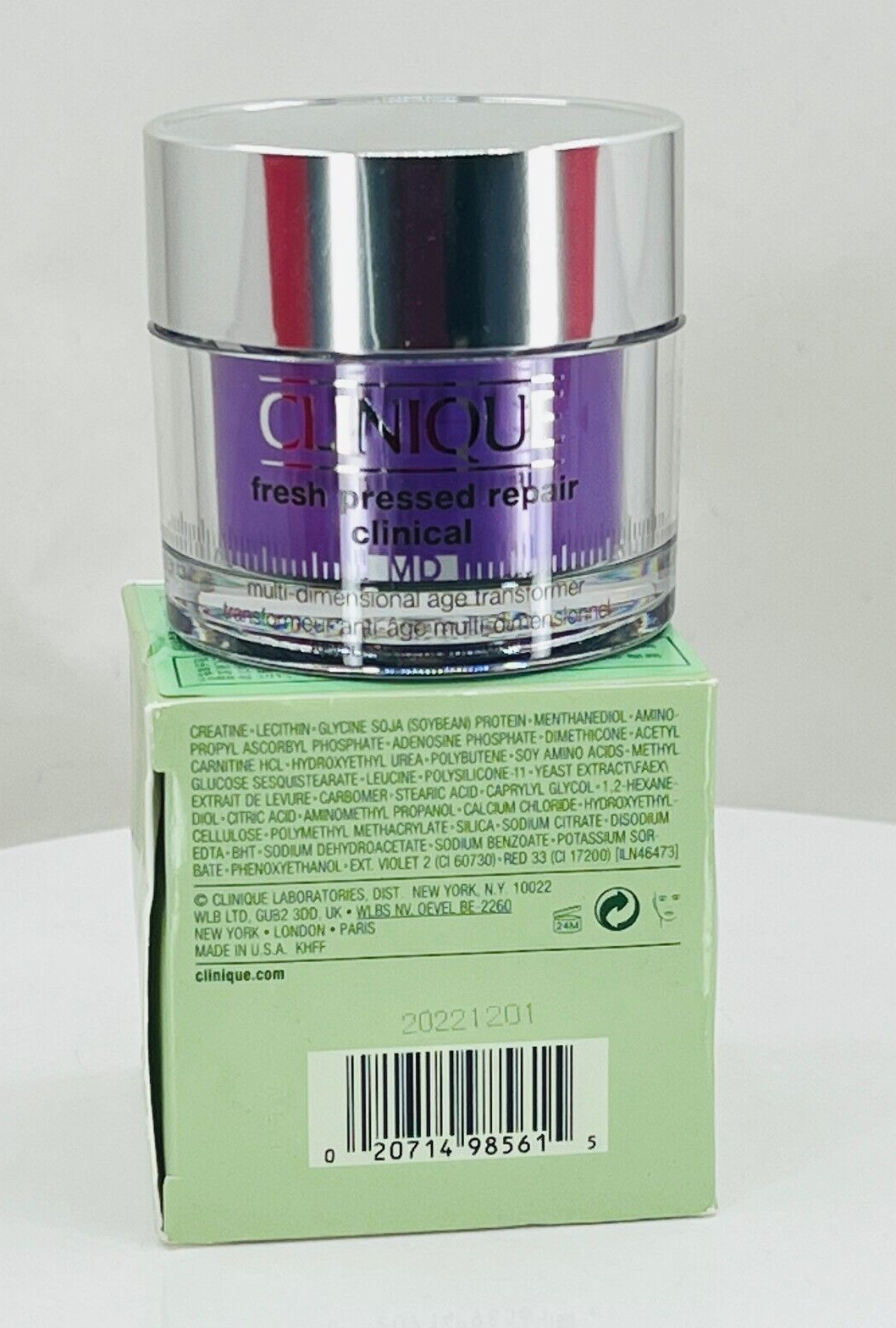 Clinique Fresh Pressed Repair Clinical MD Multi-Dimensional Age -50ml/1.7oz -NIB