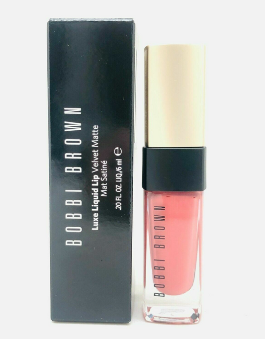 Bobbi Brown Luxe Liquid Lip Velvet Matte #2 Uber Pink ~ 0.20 oz / 6 ml, NIB