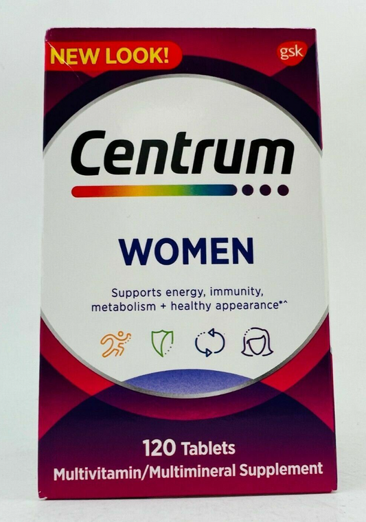 Centrum Women Multivitamin/Multimineral supplement (120 tablets)