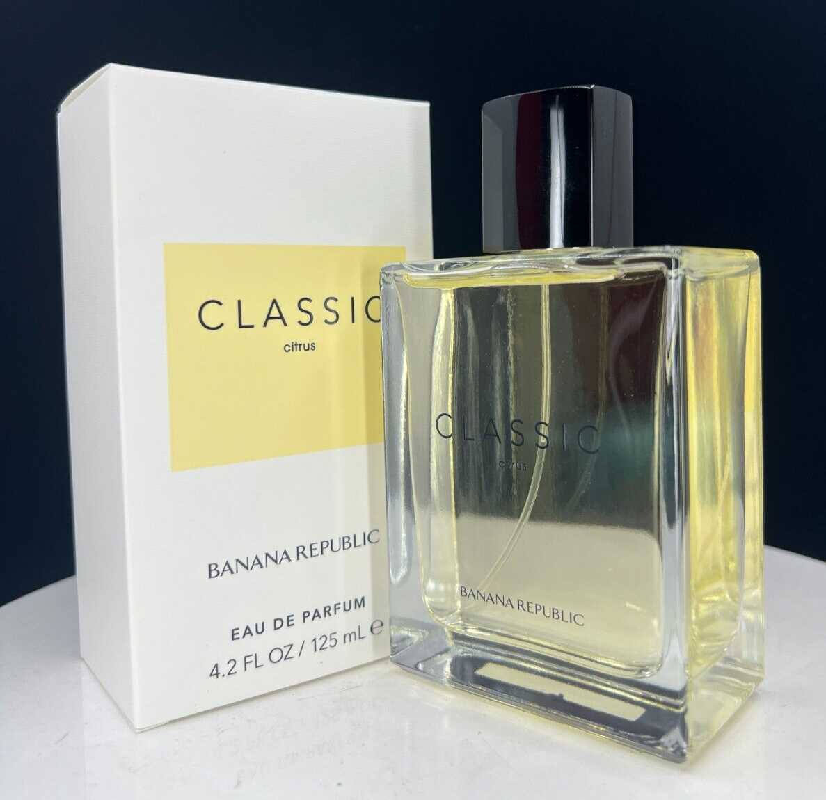 BANANA REPUBLIC CLASSIC CITRUS MEN EAU DE PARFUM SPRAY - 4.2fl oz/125mL  - NIB