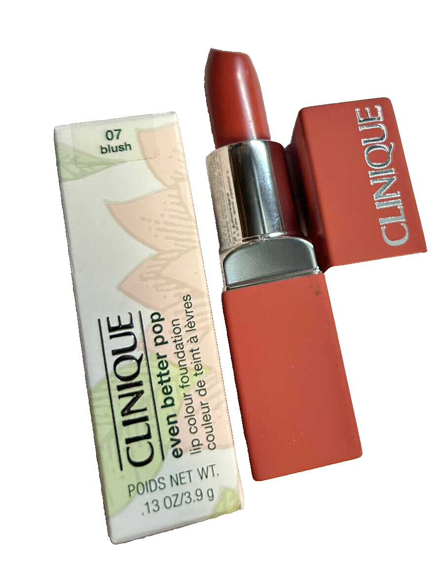 Clinique Even Better Pop Lip Colour Foundation - 0.13oz/3.9g #07 BLUSH - NIB